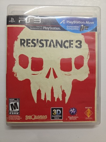 Resistance ps3 game disc - resistance, 3