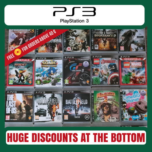 Playstation games ps3 - 3,