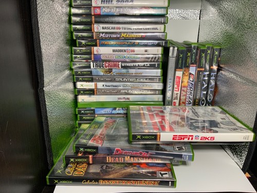 Lot original xbox games - lot,
